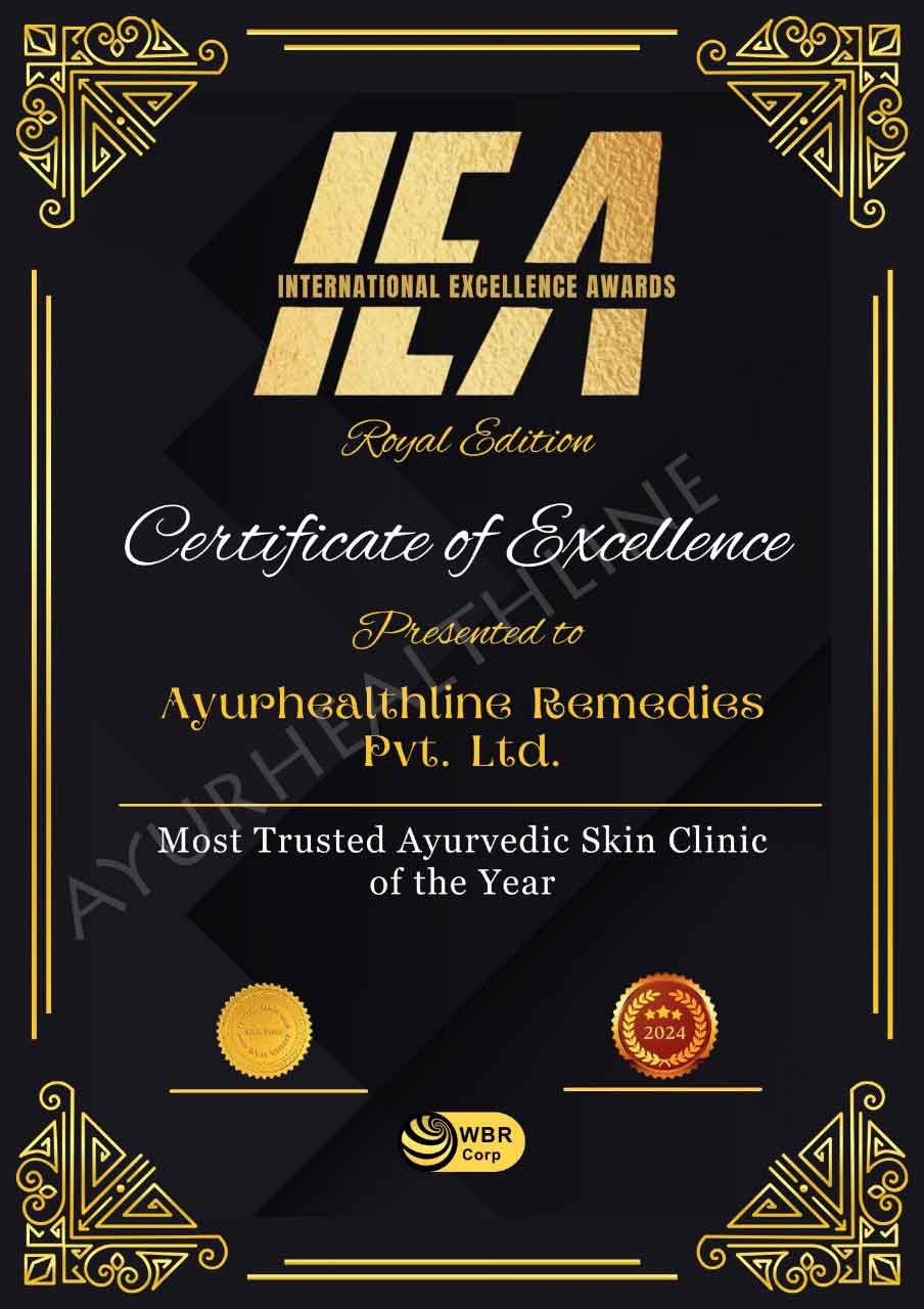 international excellence award ayurhealthline